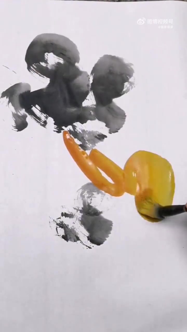 大写意花鸟画 葫芦