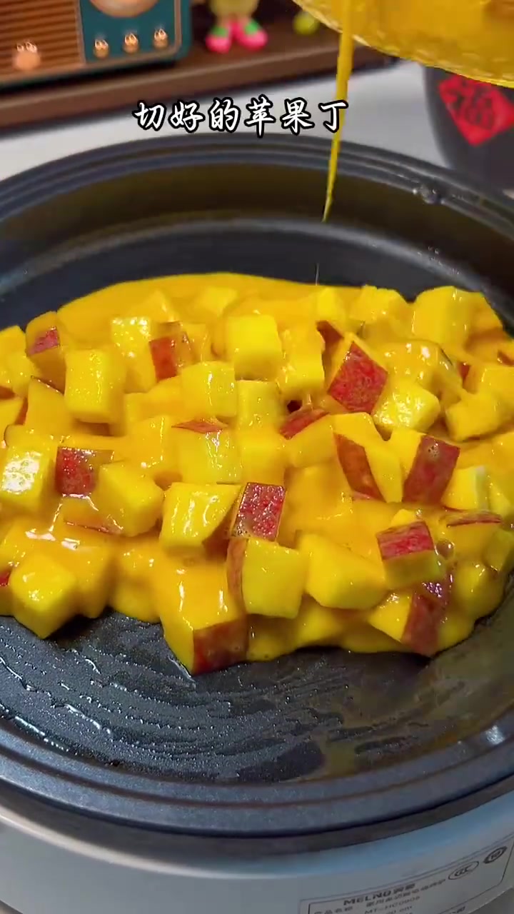 长城早餐 早餐来个苹果鸡蛋饼,简单健康又好吃~