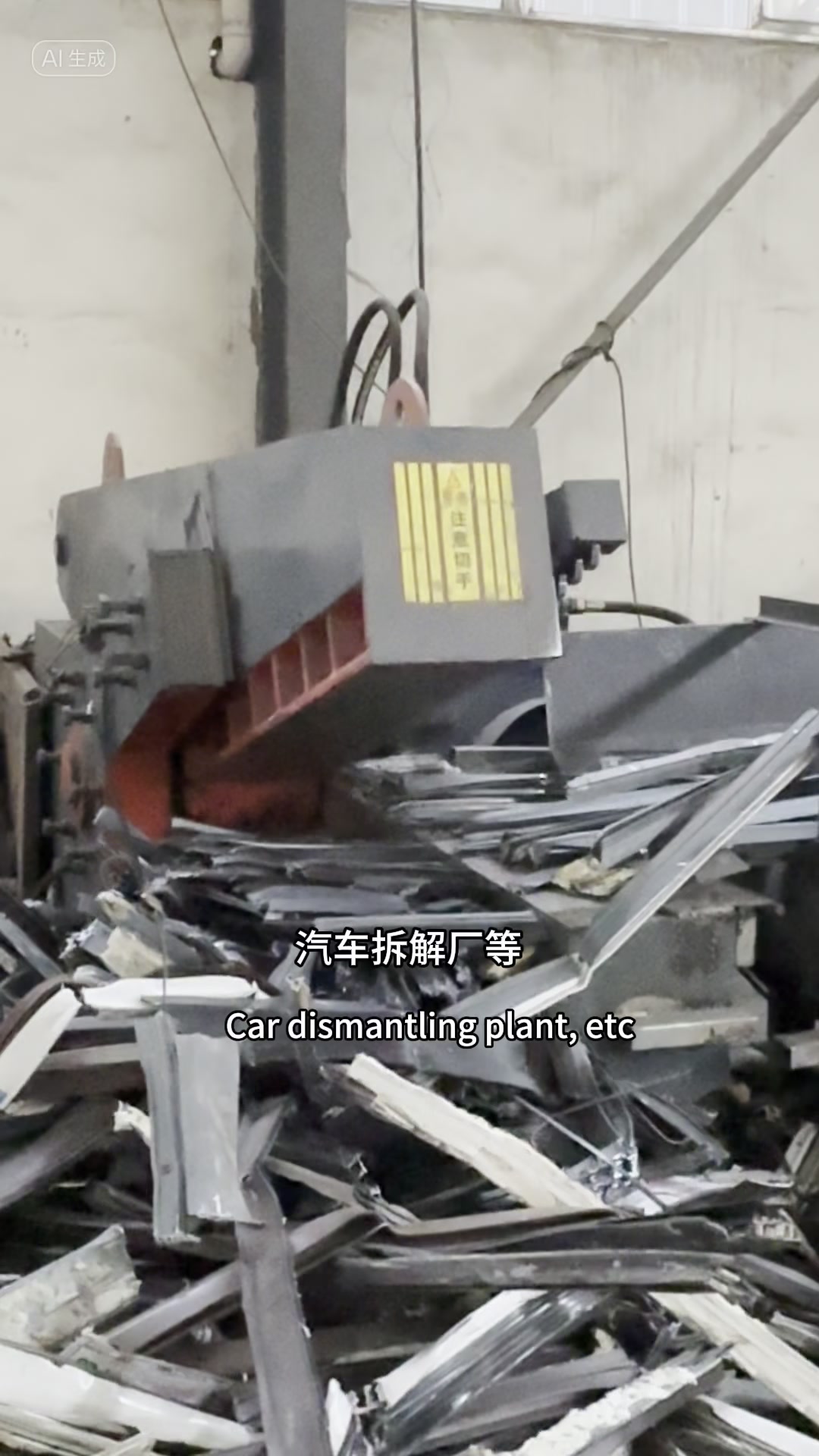 鳄鱼式剪切机 废钢废铁废铝金属剪断机
