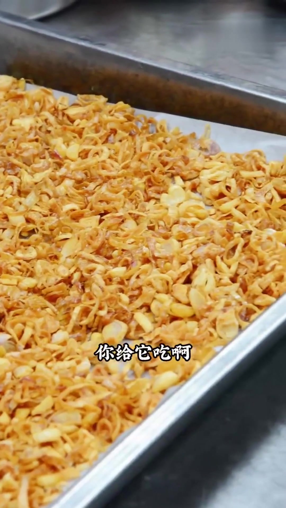 美食教程!这个葱酥油没有几个人炸得比我这个好