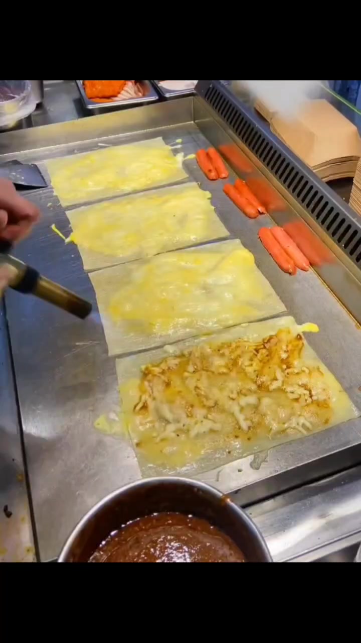 阔镒燃气扒炉烤冷面铁板手抓饼机器