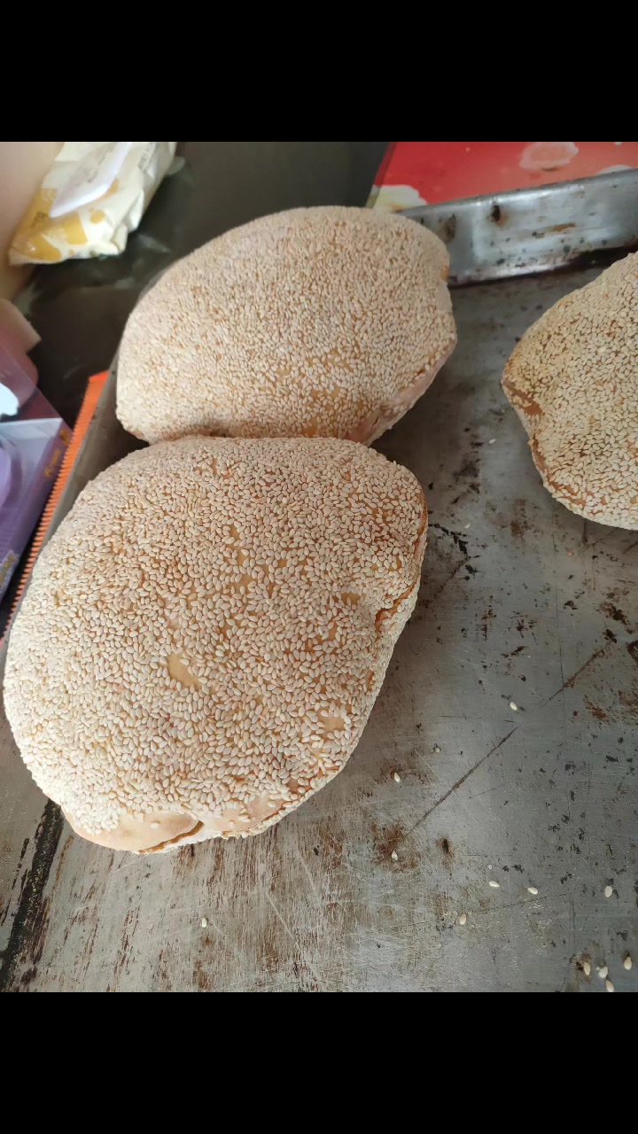 大名府芝麻焦烧饼空心芝麻焦烧饼