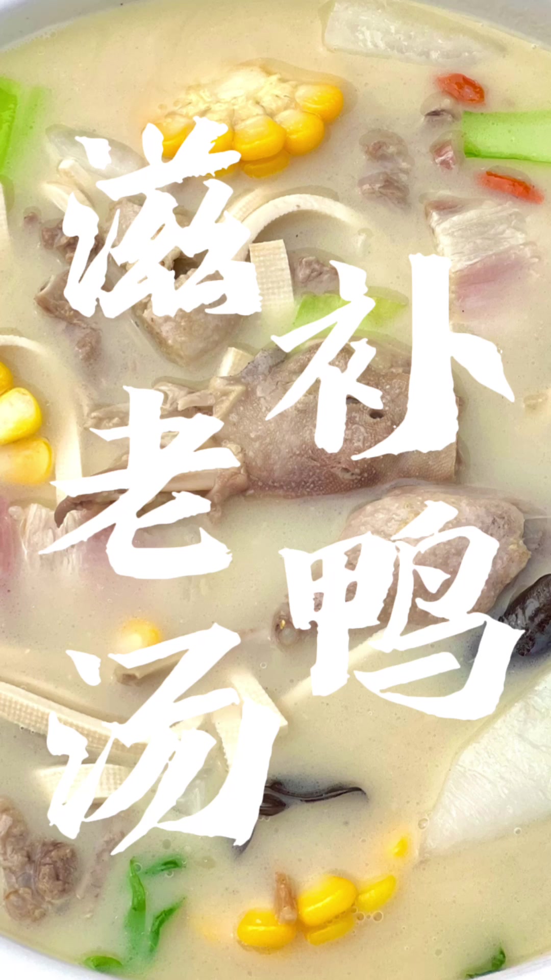 适合全家人喝的滋补老鸭汤快学会做给家人