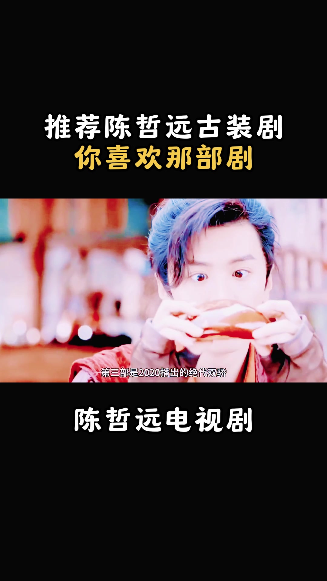 陈哲远电视剧:推荐陈哲远古装剧,你喜欢那部剧