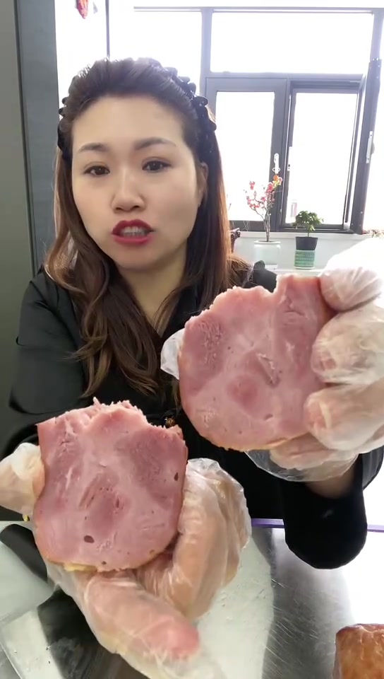伊春特产,精肉大火腿