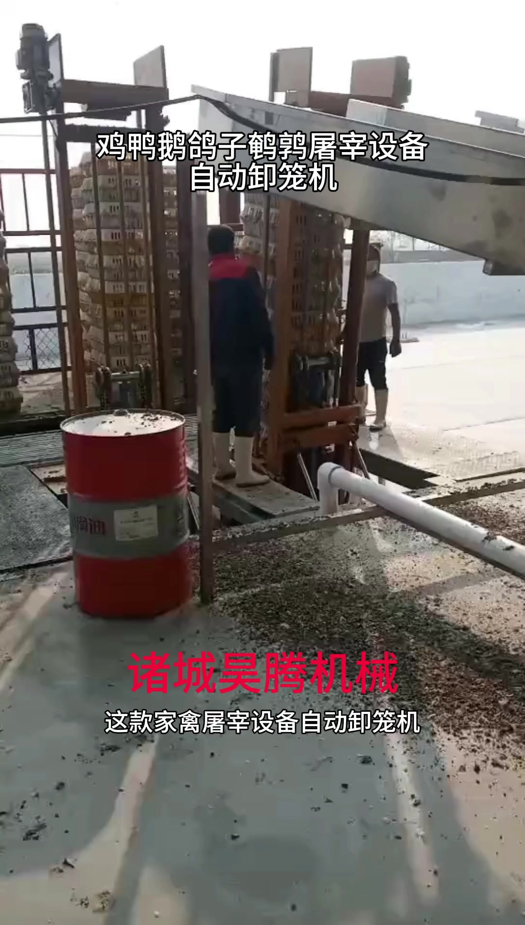 诸城昊腾机械全国发货安装宰鸡流水线