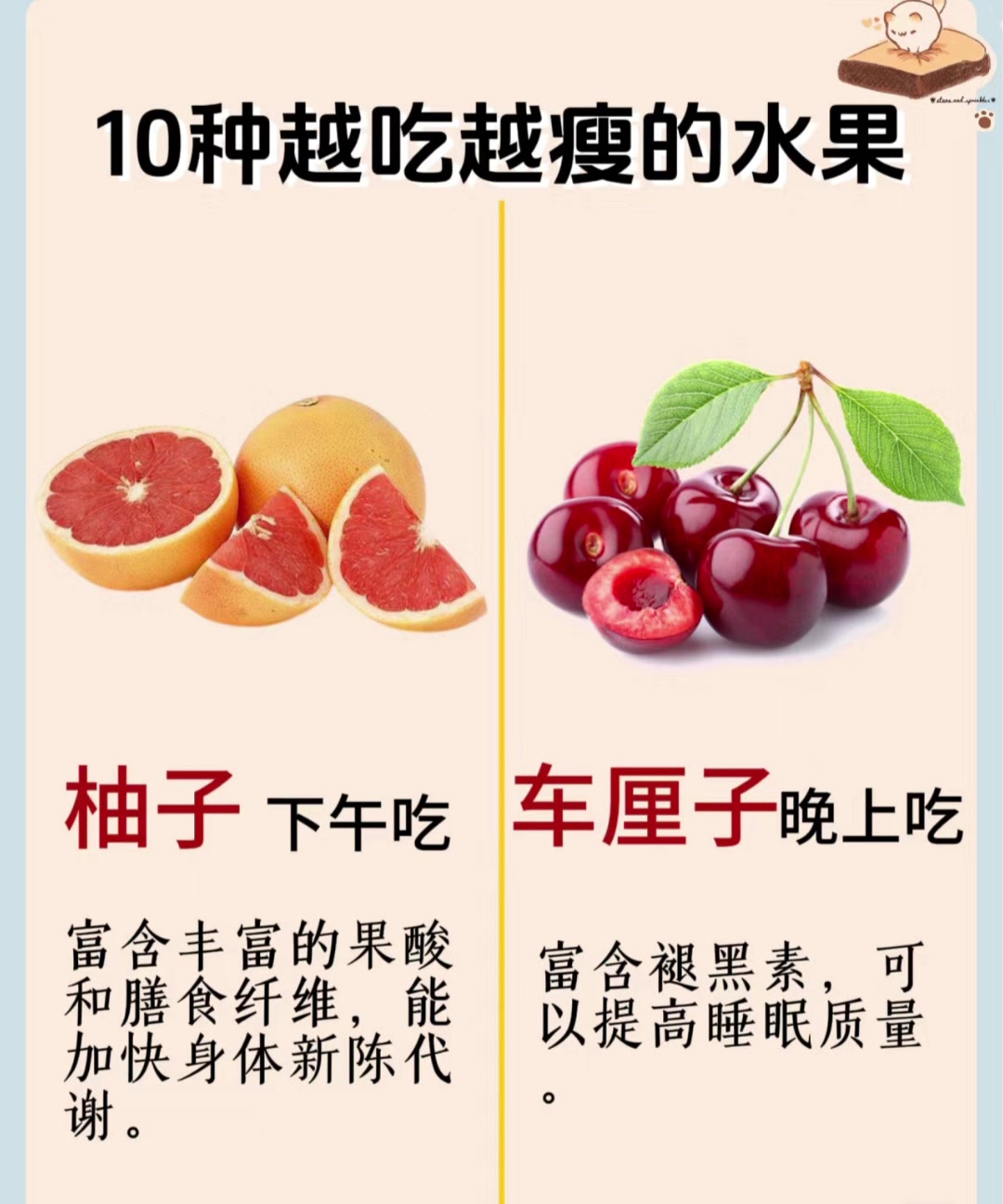 低卡减脂哪些是适合减肥期间吃的水果