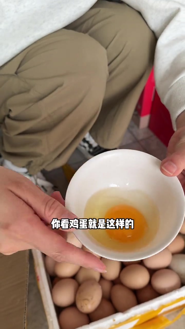 笨鸡笨鸡蛋 我家山场自己家的溜达鸡溜达蛋。吃不完可以顺便卖一些。数量有限。目前吃不完 笨鸡