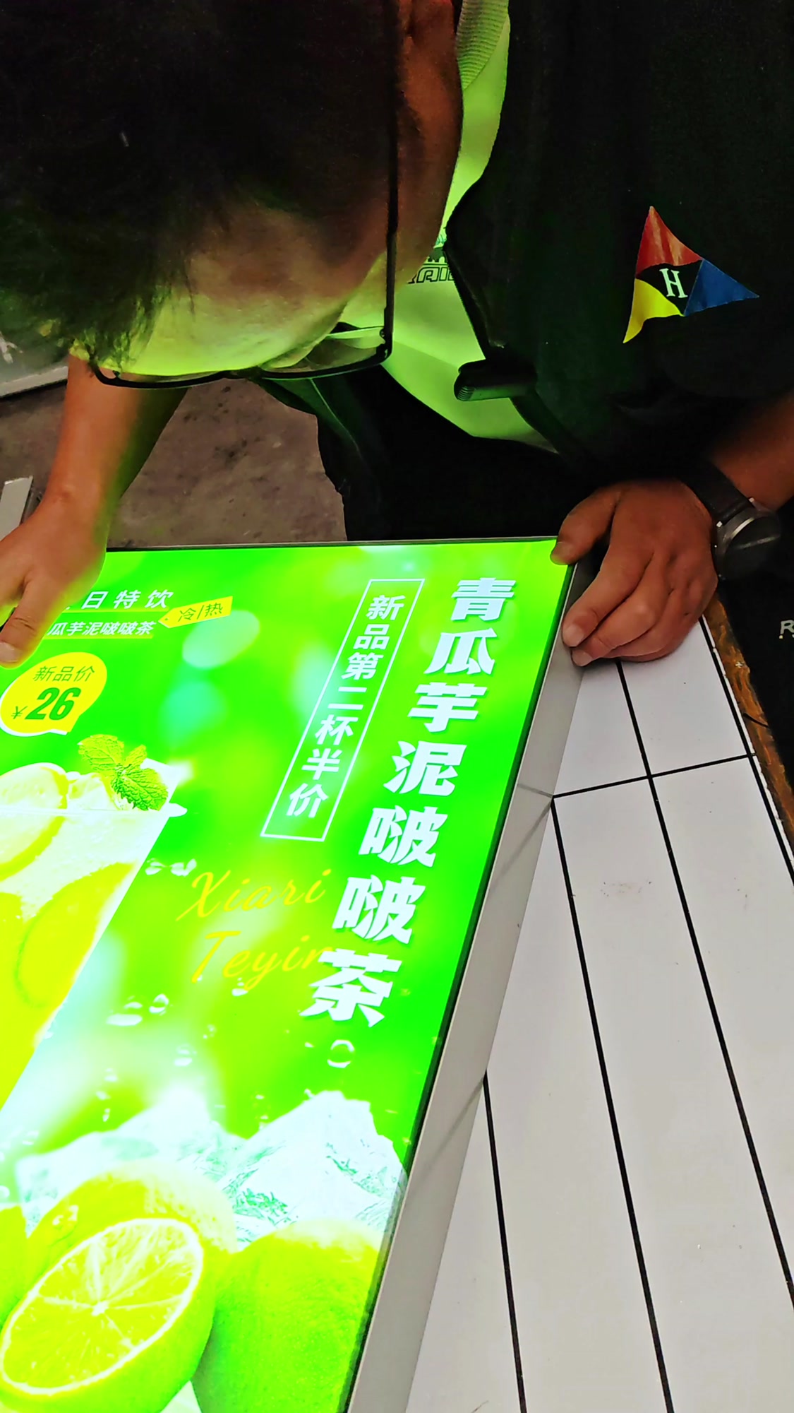 实体店引流软膜卡布灯箱