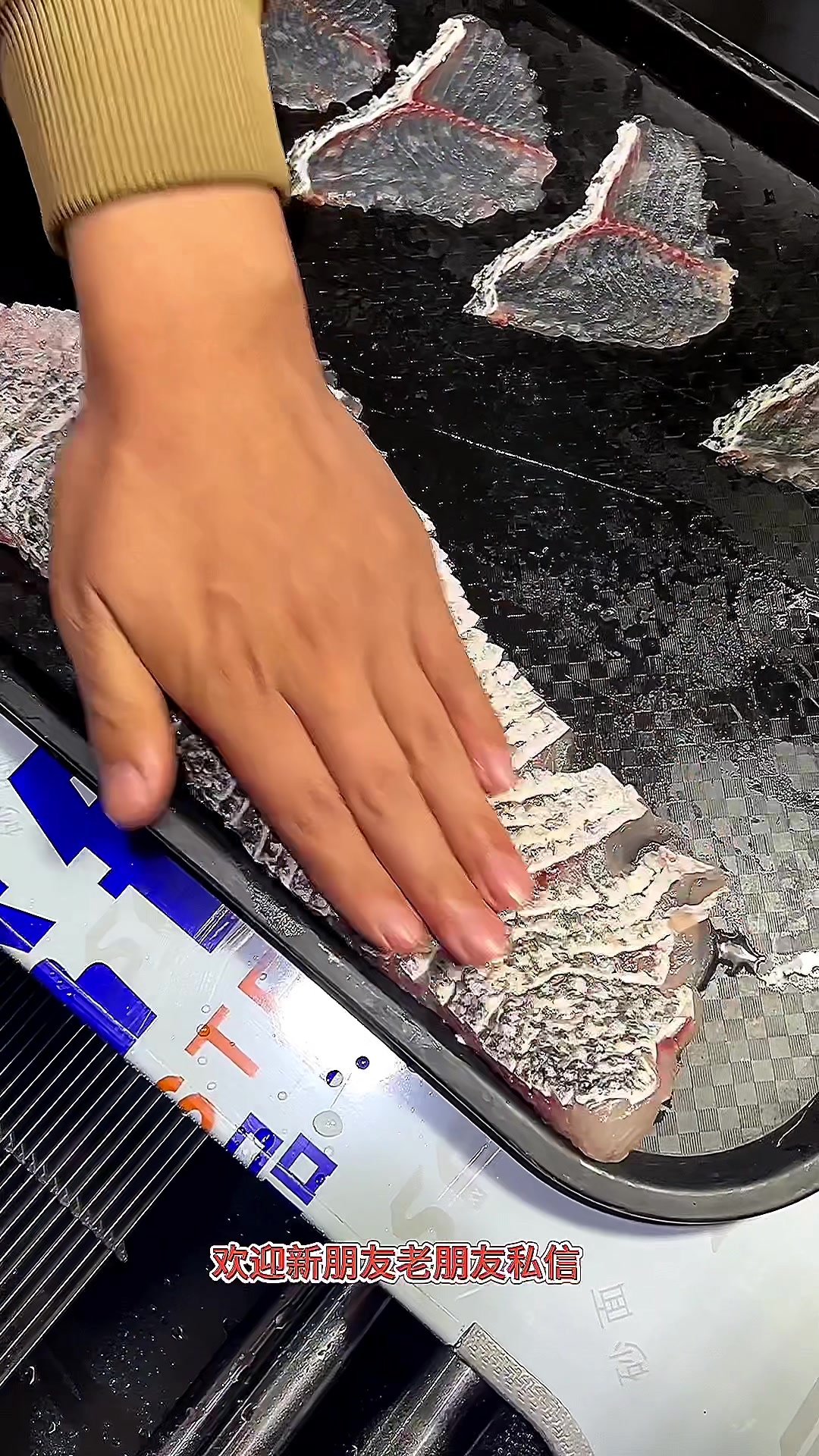 斜切鱼片机切鱼片生鲜肉切片机片鱼片机水煮鱼酸菜鱼切片机自动电