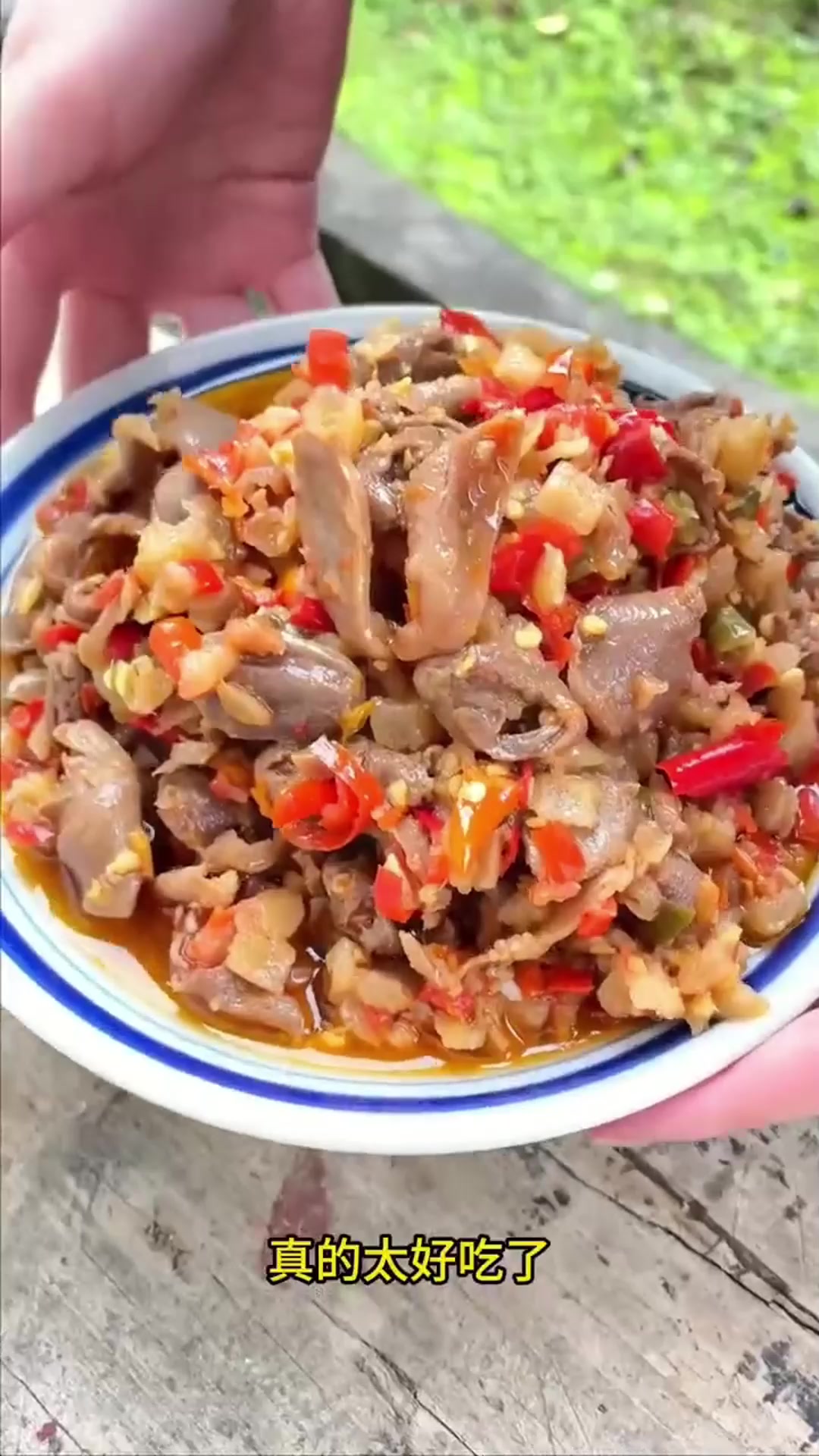 湖南下饭菜酸辣鸡胗,吃饭没胃口来上一碗,拌饭吃绝了