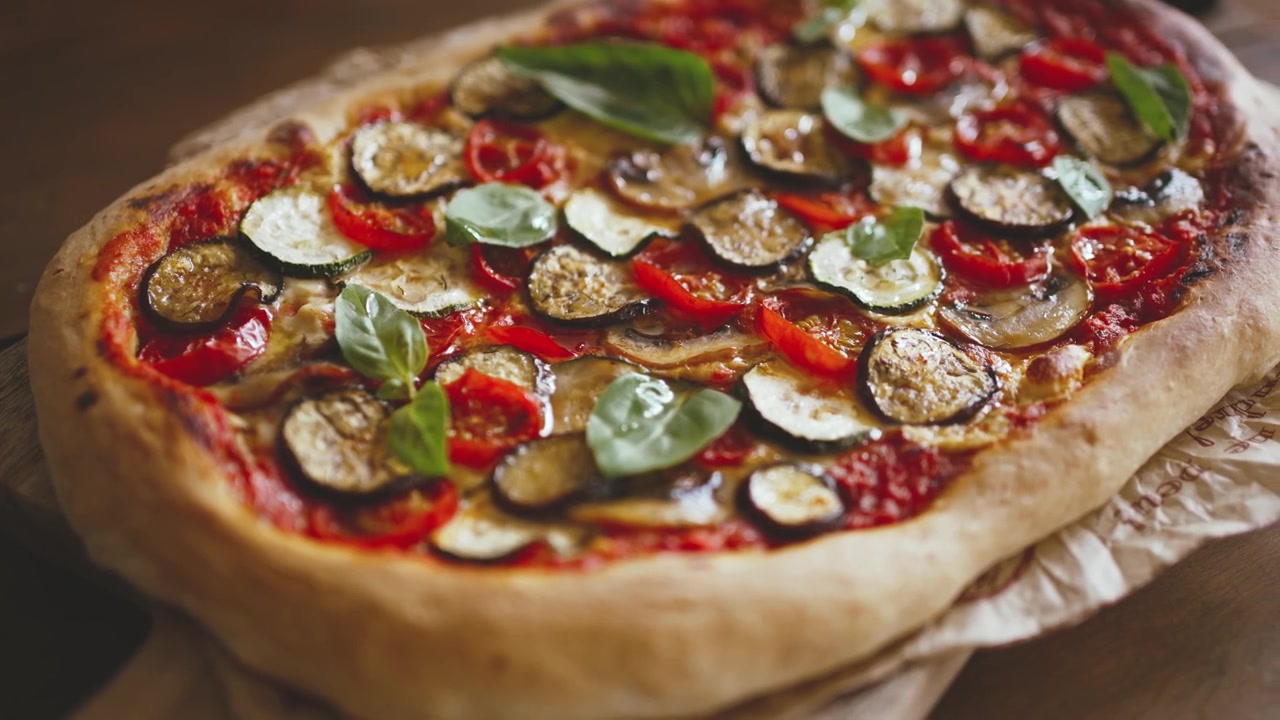 我都不敢想象❗️厨师机版素披萨会有多好吃????