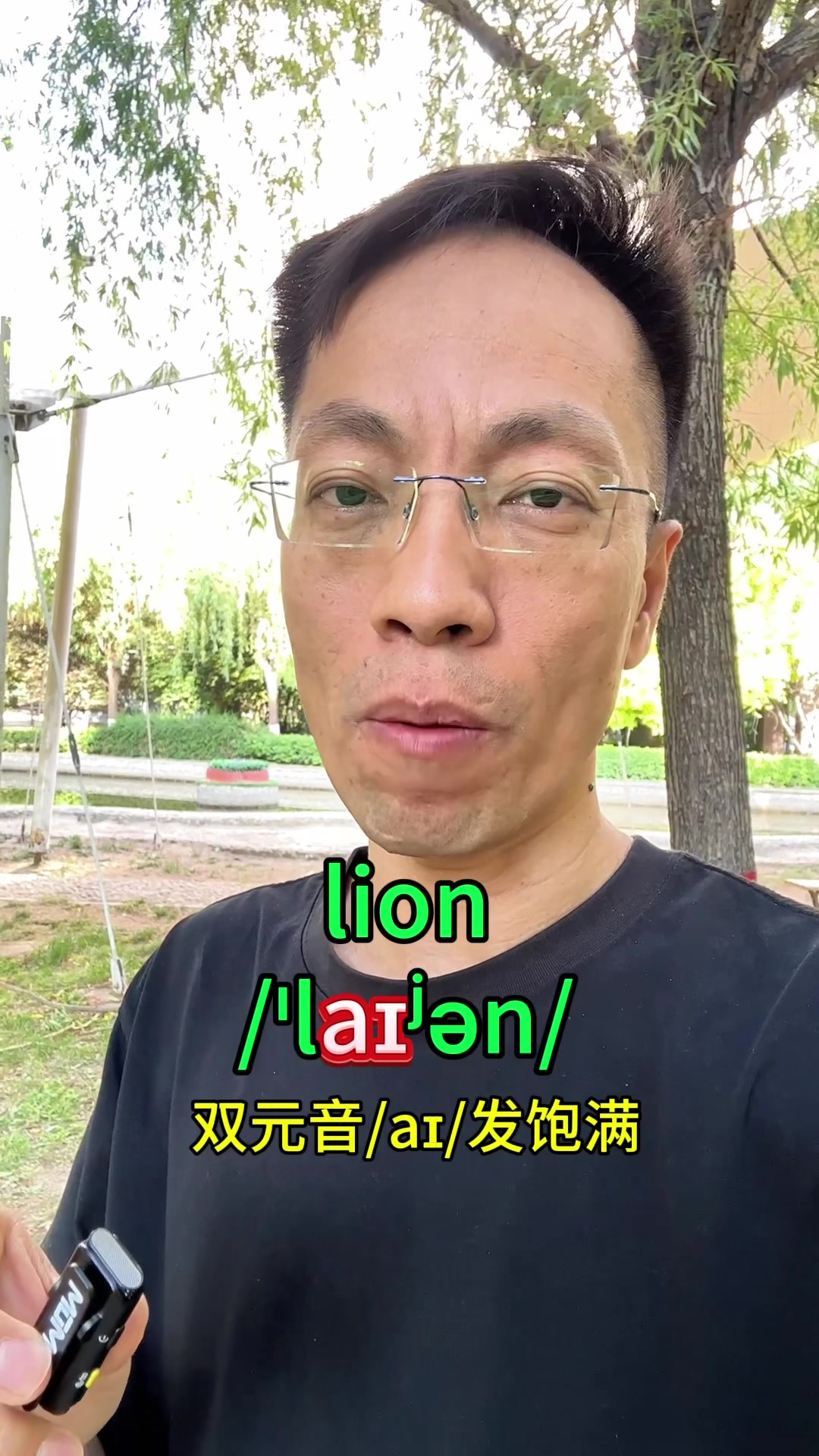 狮子的英语lion怎么读?