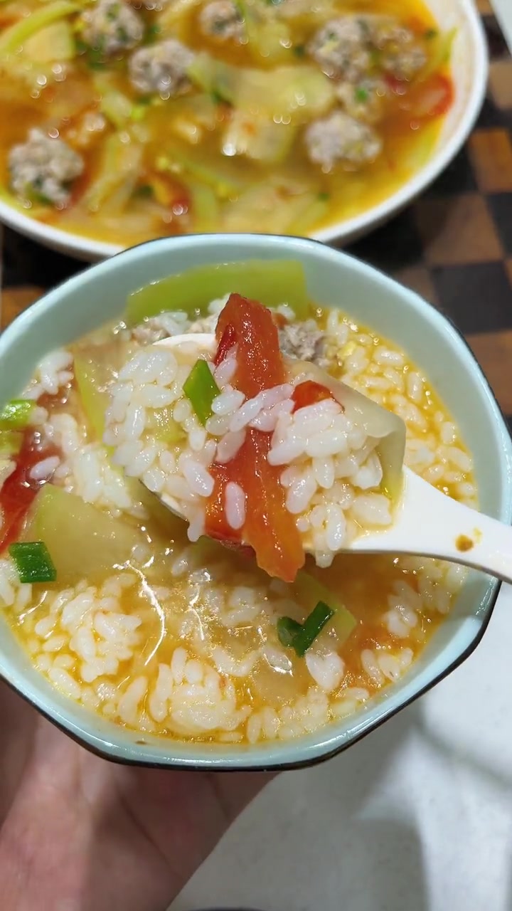 瓠瓜肉圆汤超级鲜美清甜 瓠瓜 付瓜 瓠瓜的家常做法