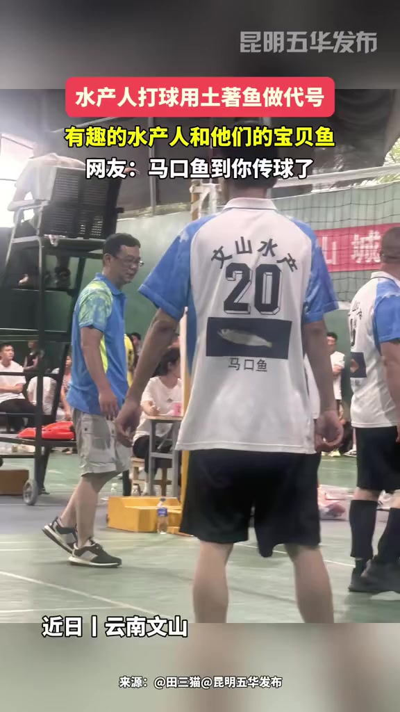 水产人打球用土著鱼做代号,有趣的水产人和他们的宝贝鱼。文山水产 土著鱼 打球