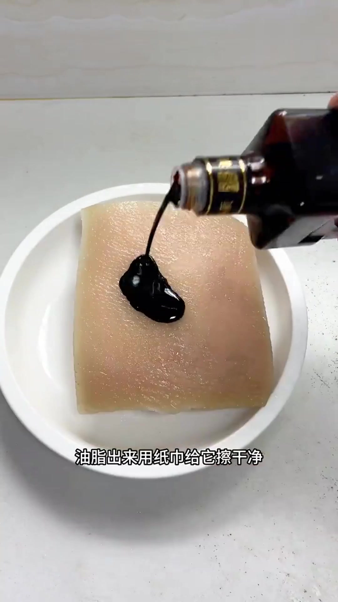 按照我的方法做梅干菜扣肉,不止虎皮起的好而且不会贱油