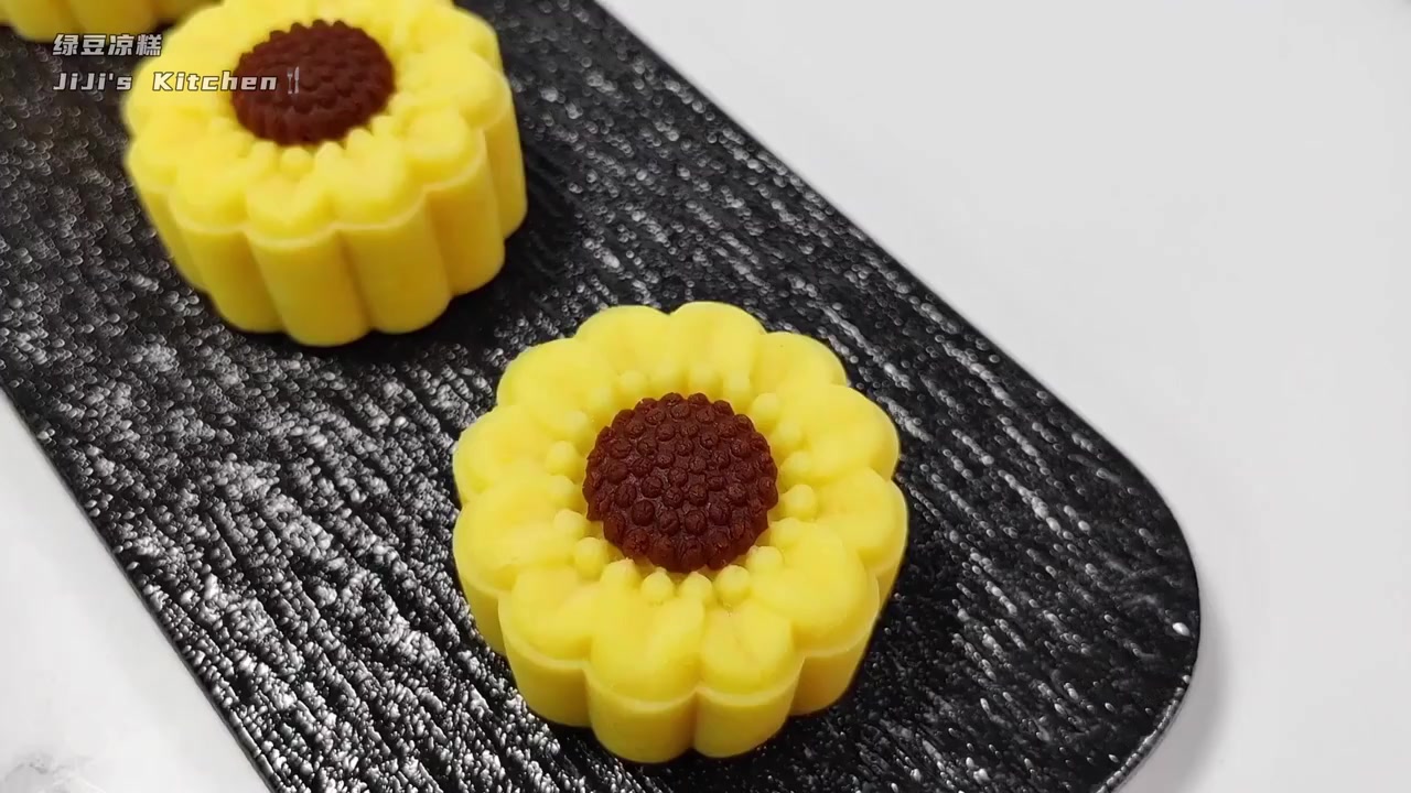 低糖绿豆糕。免炒免烤,香甜细腻,健康好吃