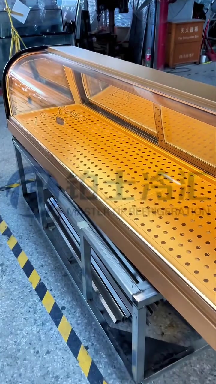 寿司展示柜也能如此丝滑