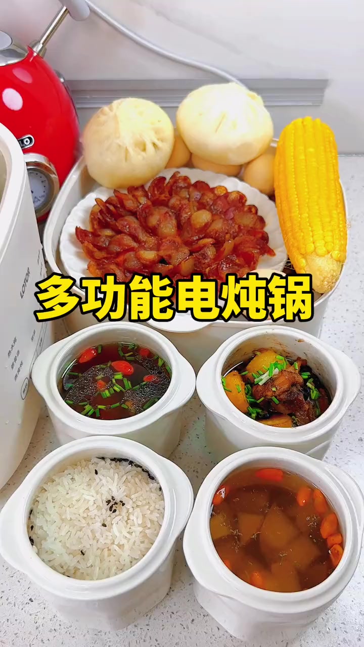 隔水炖电炖盅汤好喝菜也好吃