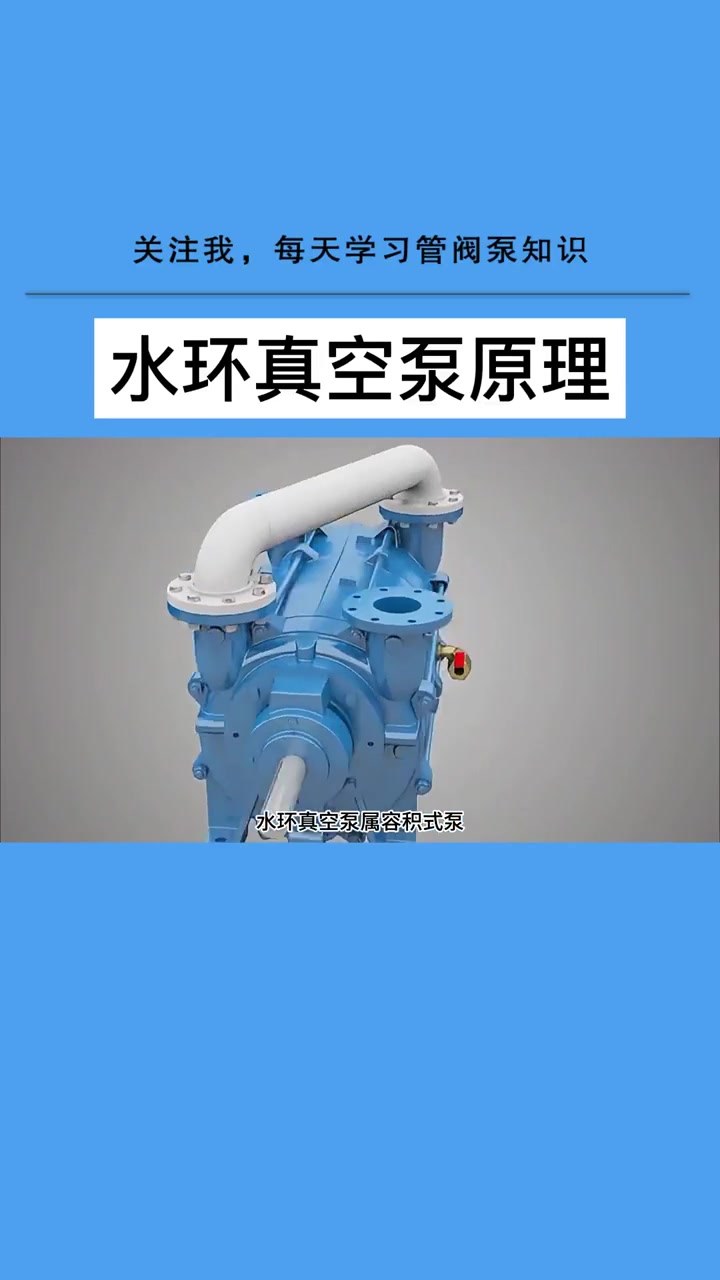 水环真空泵工作原理
