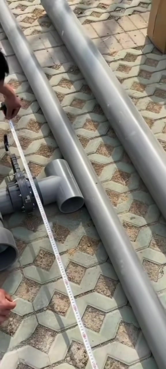 鱼池沉淀仓只发散管制作过程