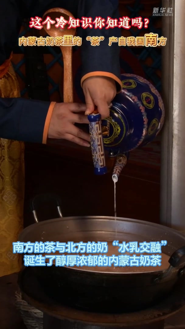 铸牢共同体 中华一家亲|这个冷知识你知道吗?内蒙古奶茶里的“茶”产自我国南方