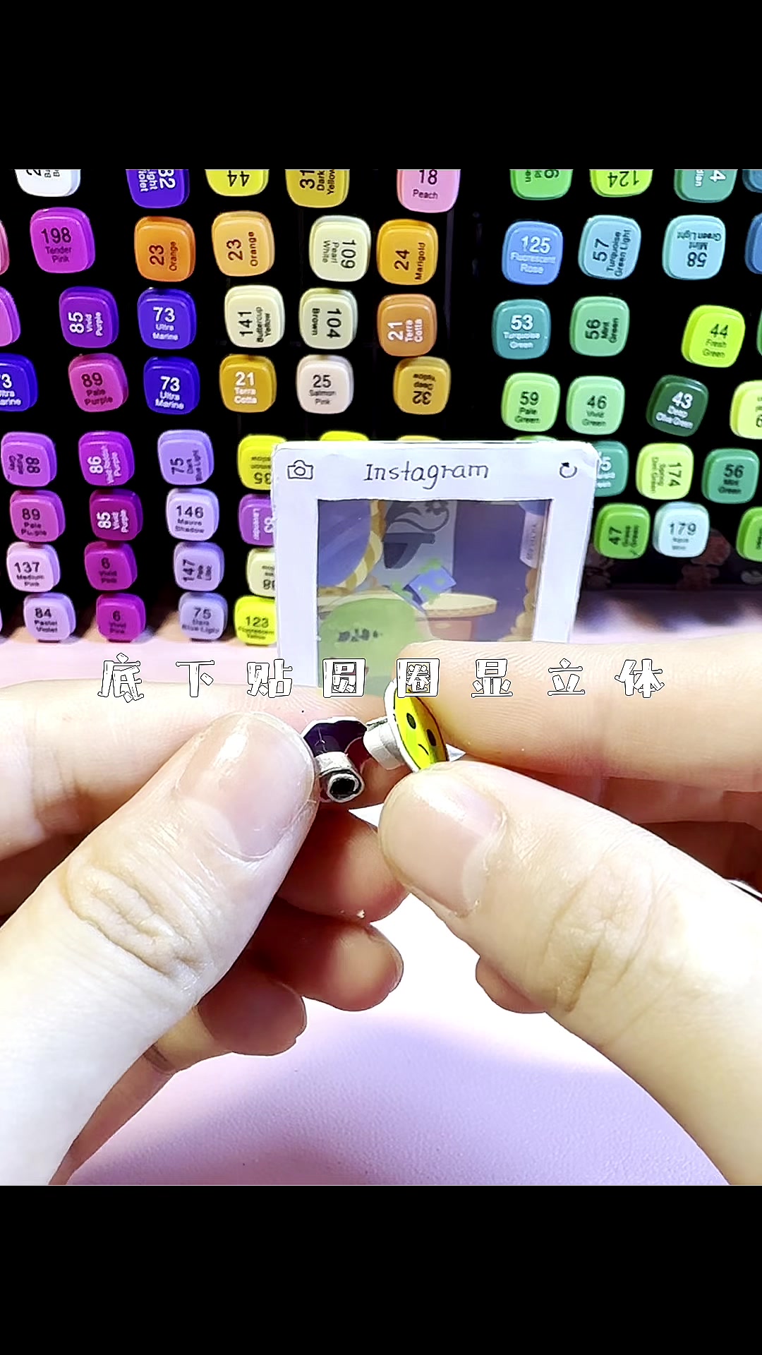 普卡改造/ins风相框立体摆件