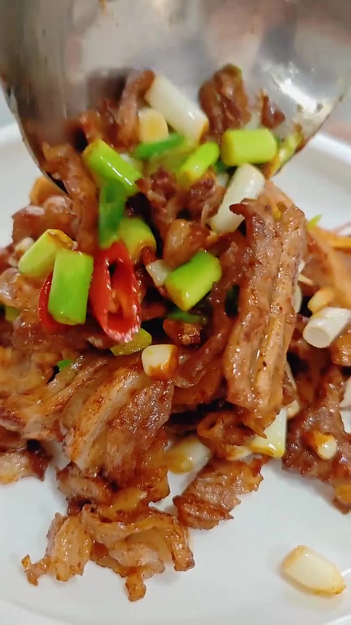 酱炒五花肉 老好吃了