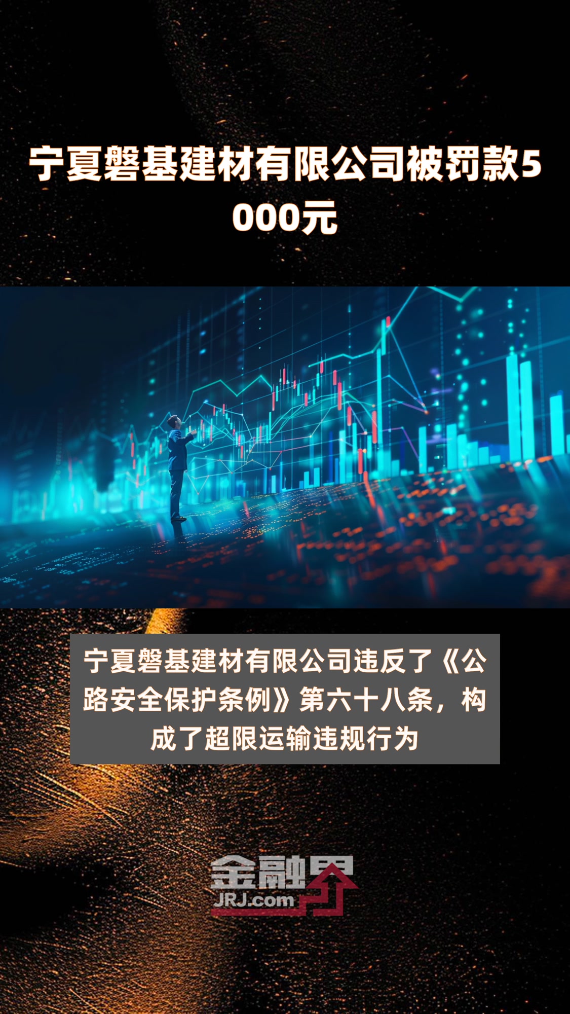 宁夏磐基建材有限公司被罚款5000元|快报