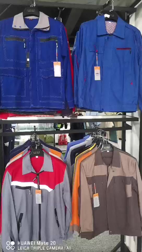 各式各样工作服展示
