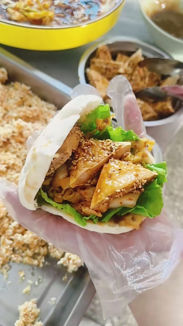 香酥鸡烧饼,开店摆摊都可以,投资小利润高,一人即可操作