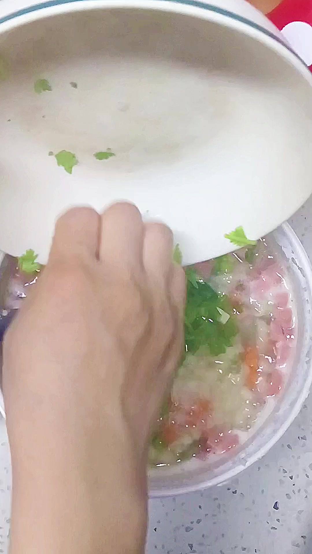 面食制作——珍珠汤