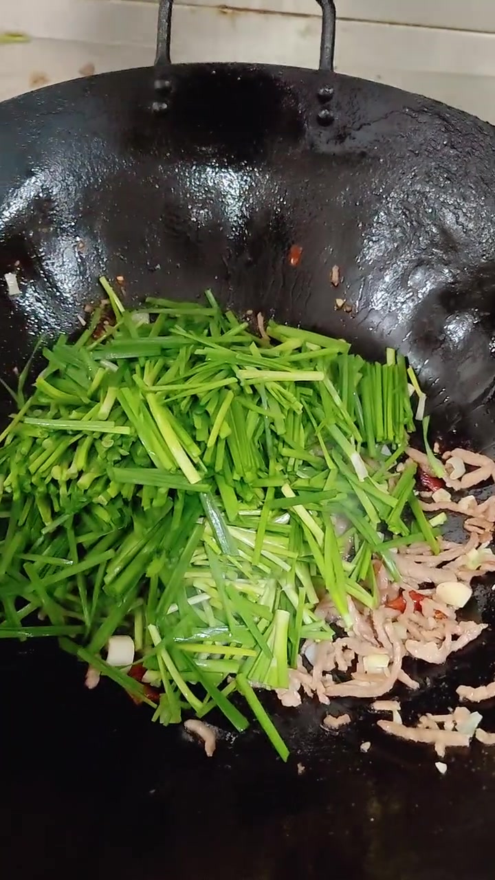 豆干炒韭菜 好吃美味家常菜