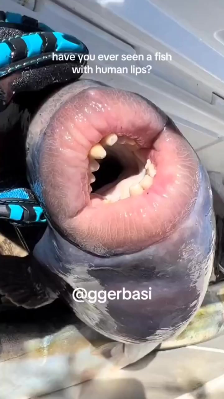 科学惊人!扳机鱼牙口赛钢刀