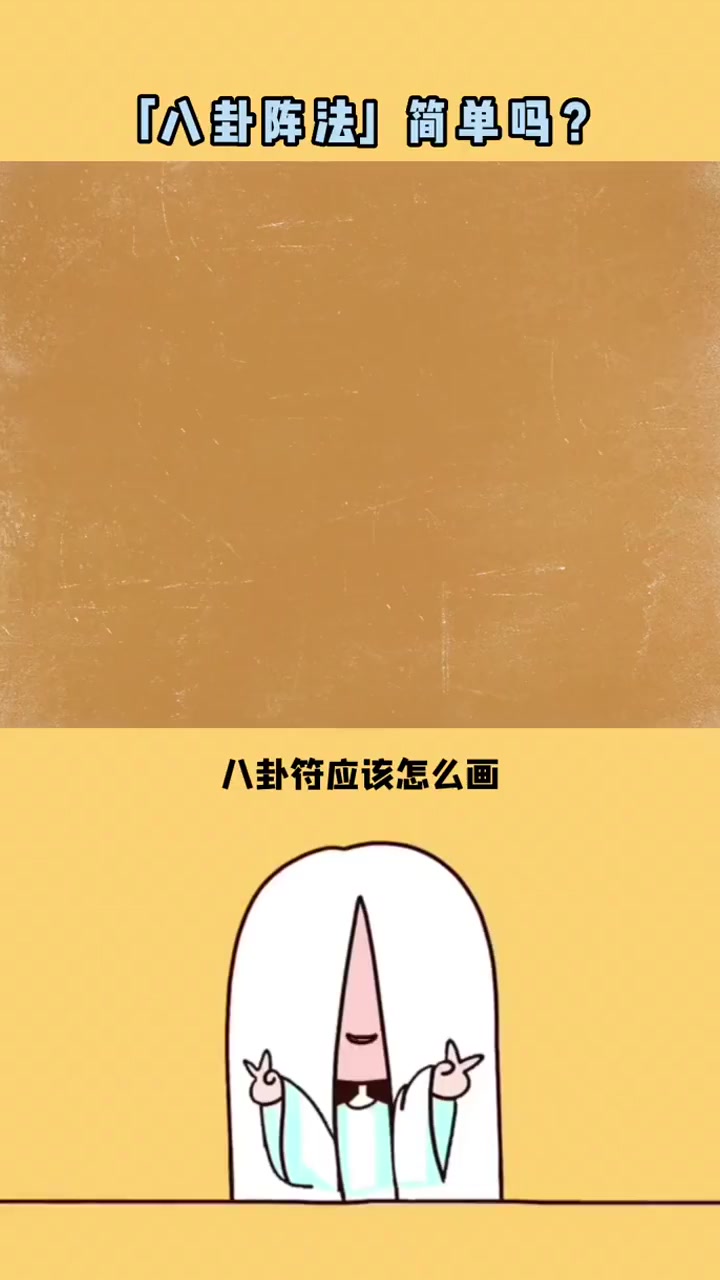 太极生两仪,两仪生四象,四象生八卦!