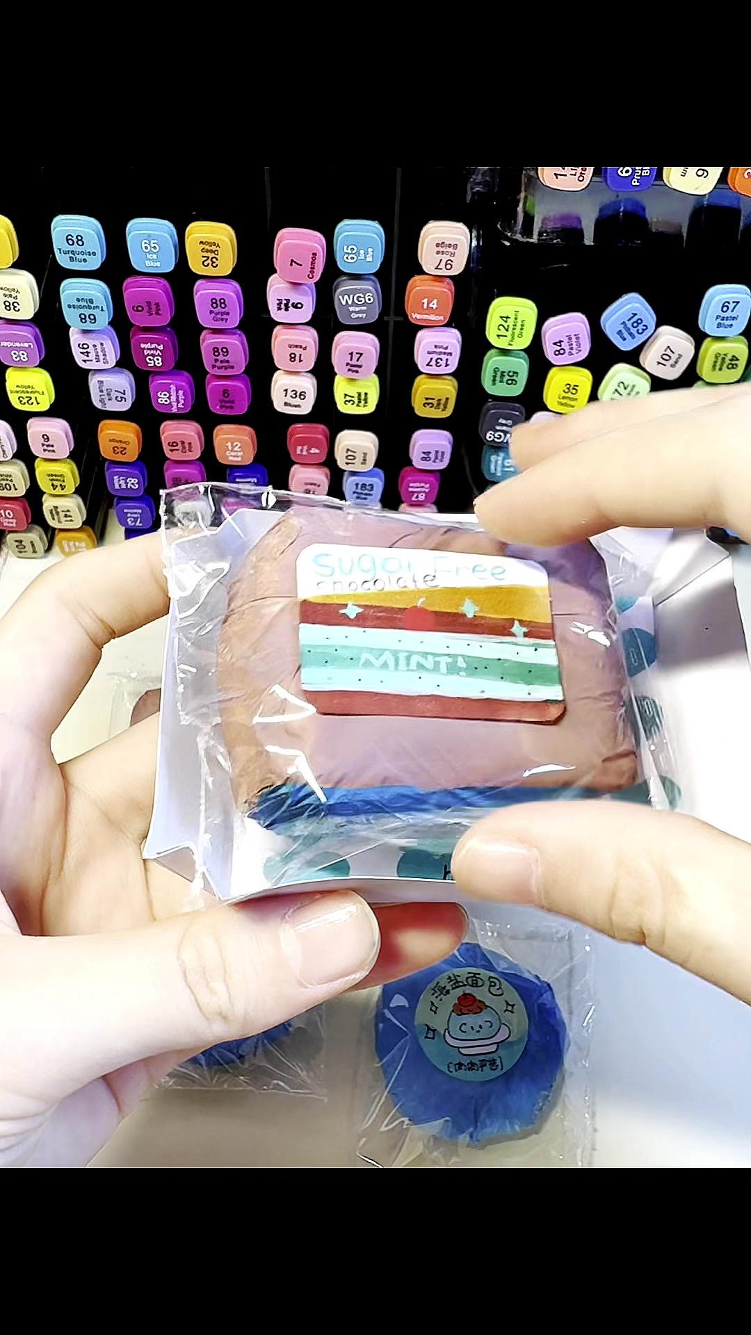 解压/沉浸式打包海盐系面包