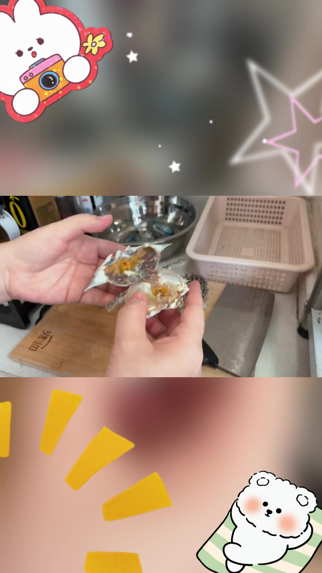 鲜香美味,姜葱炒花蟹,一口沦陷