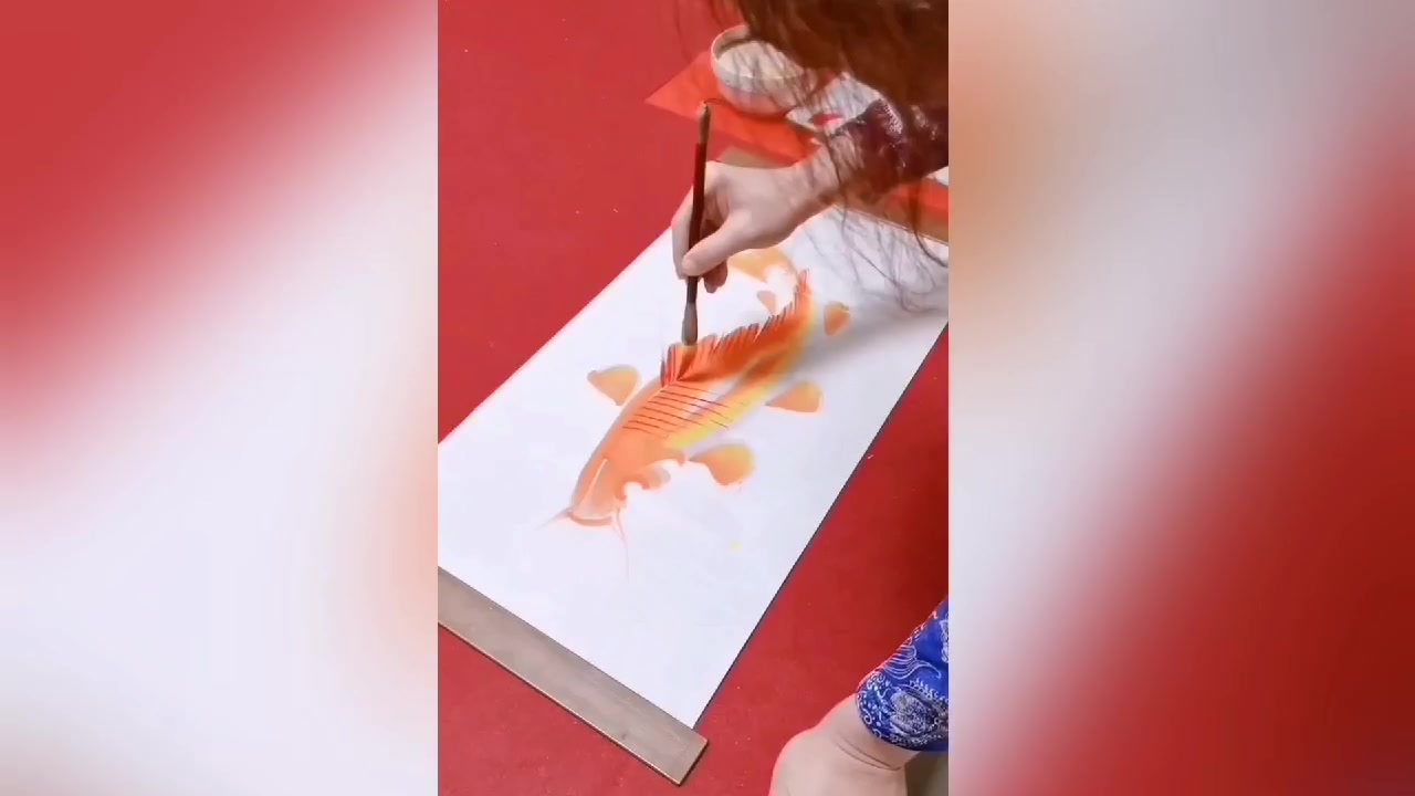 好吃好看大鲤鱼画法