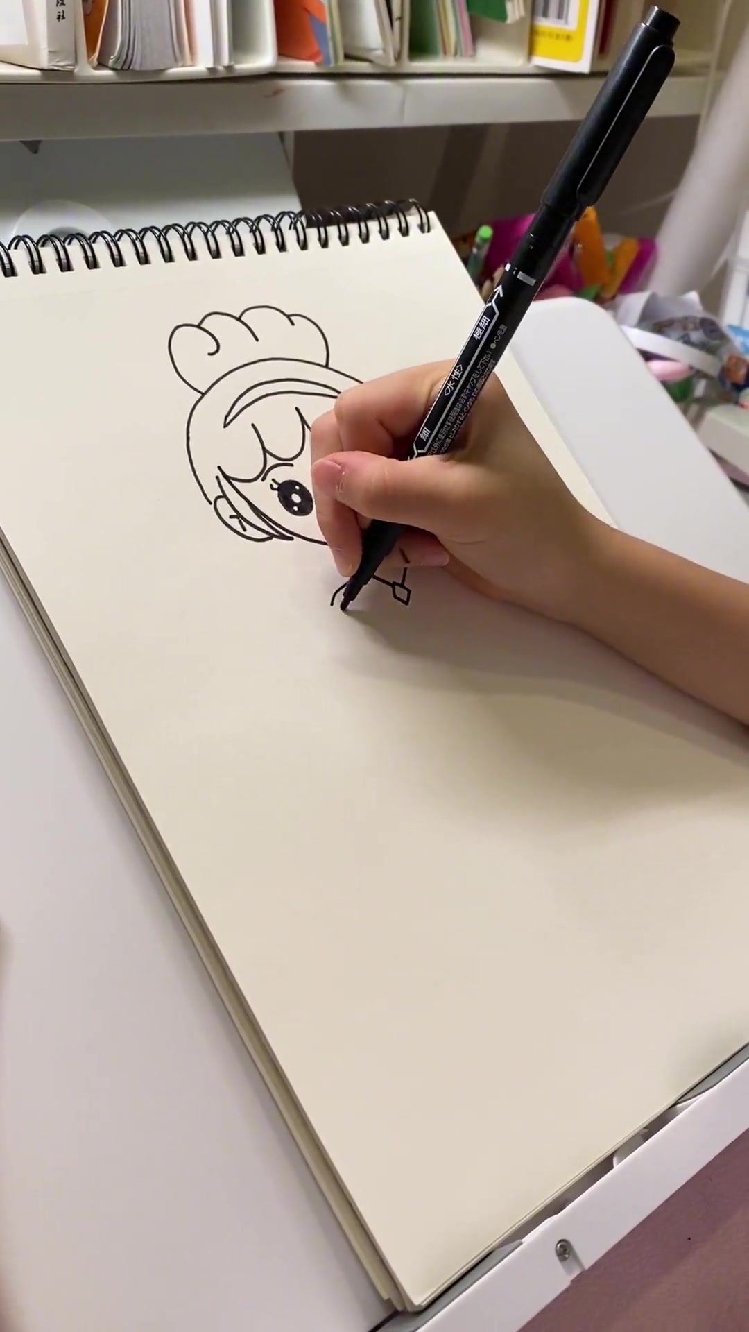 你们要的灰姑娘简笔画来啦