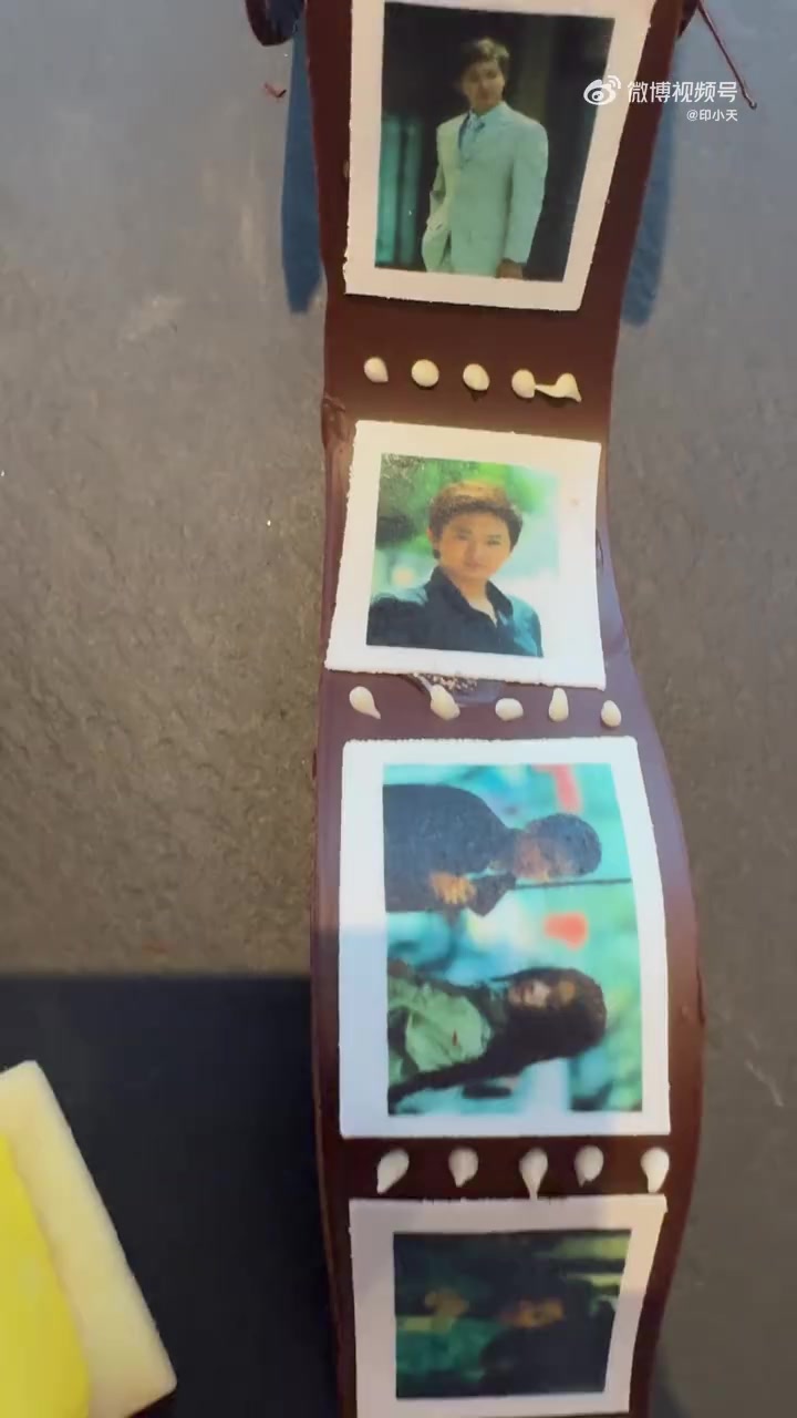 第一次知道还能做巧克力照片好珍贵的礼物,用心了!