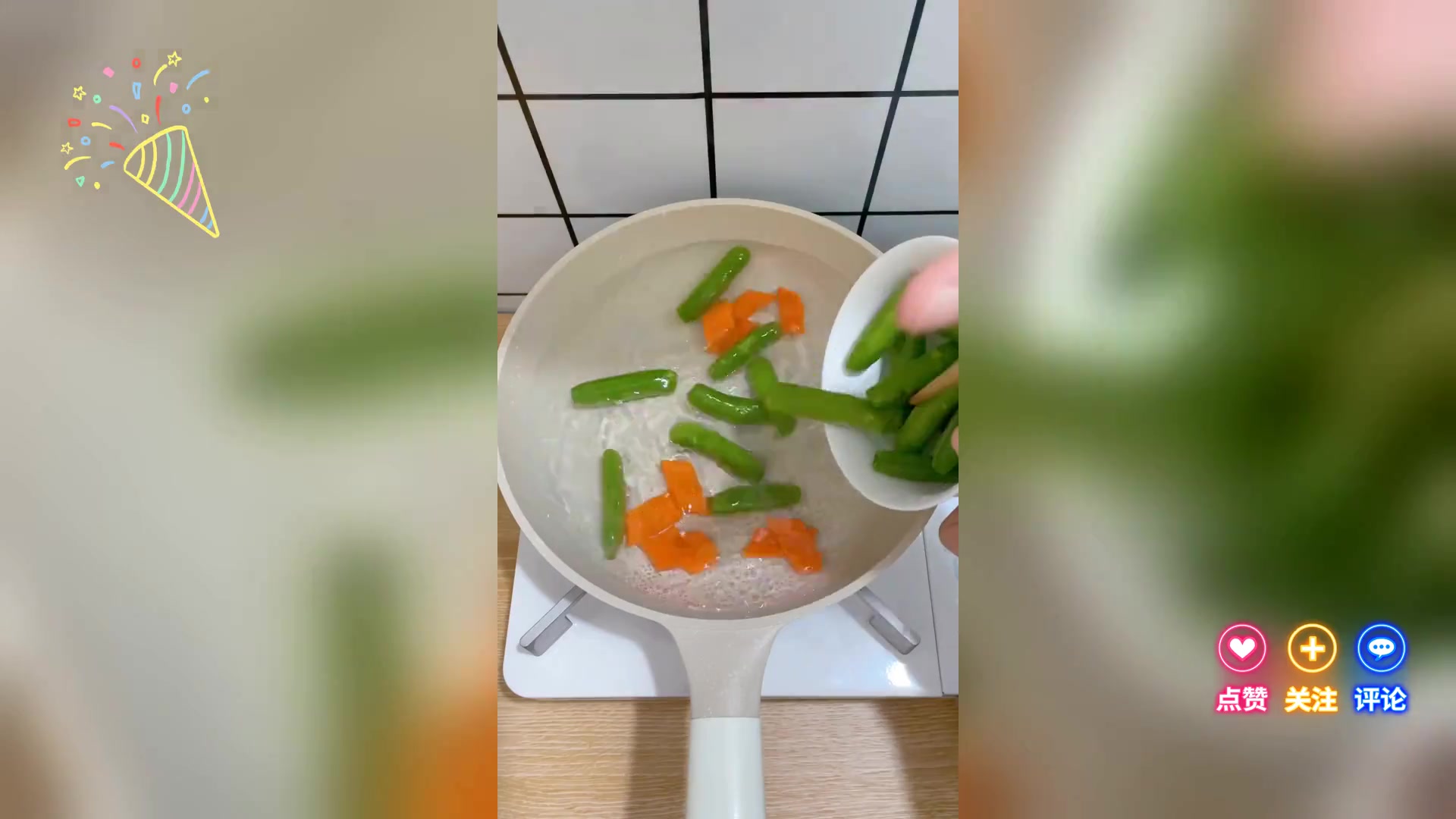 自制简餐: 甜豆玉米笋快炒 健康拒外卖