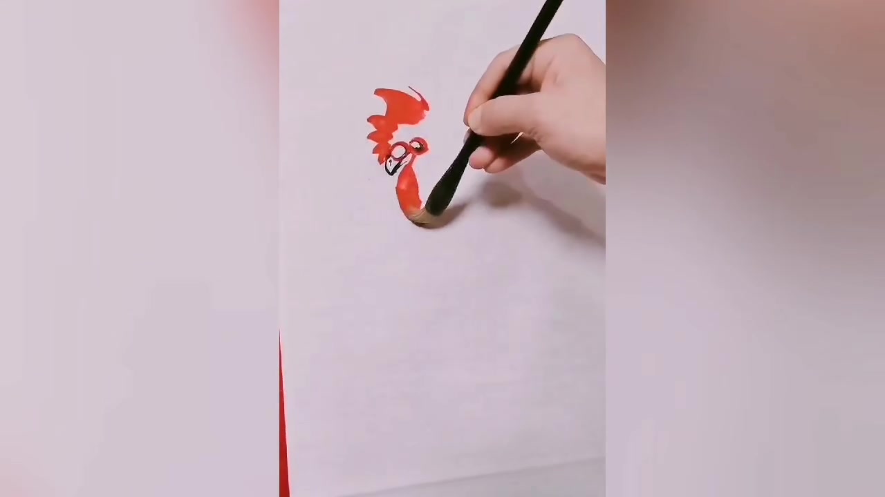 画鸡,画出快乐,零基础学画画