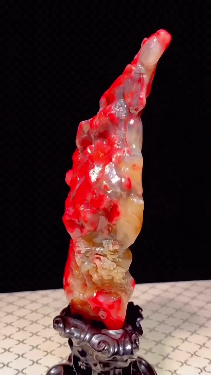 昌化鸡血石精品,