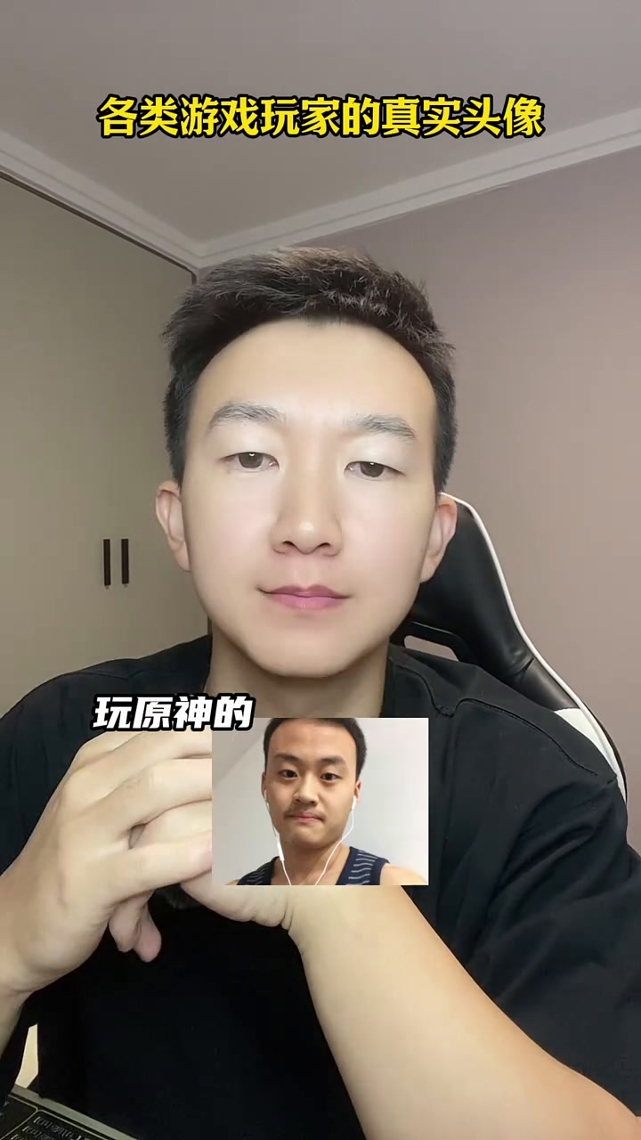 各类游戏玩家的真实头像