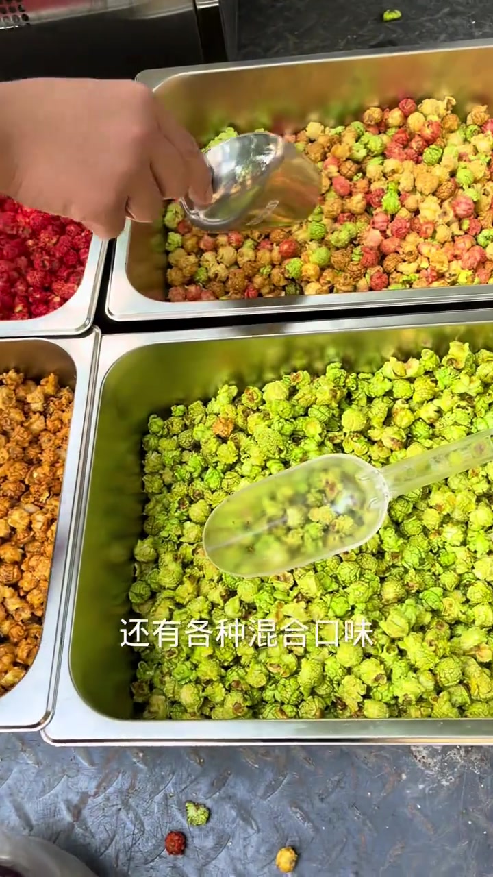 水果爆米花摆摊一辆三轮车就可以