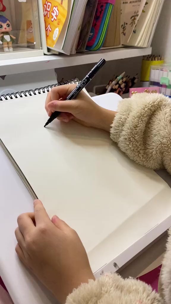 你们期待的艾莎公主简笔画!