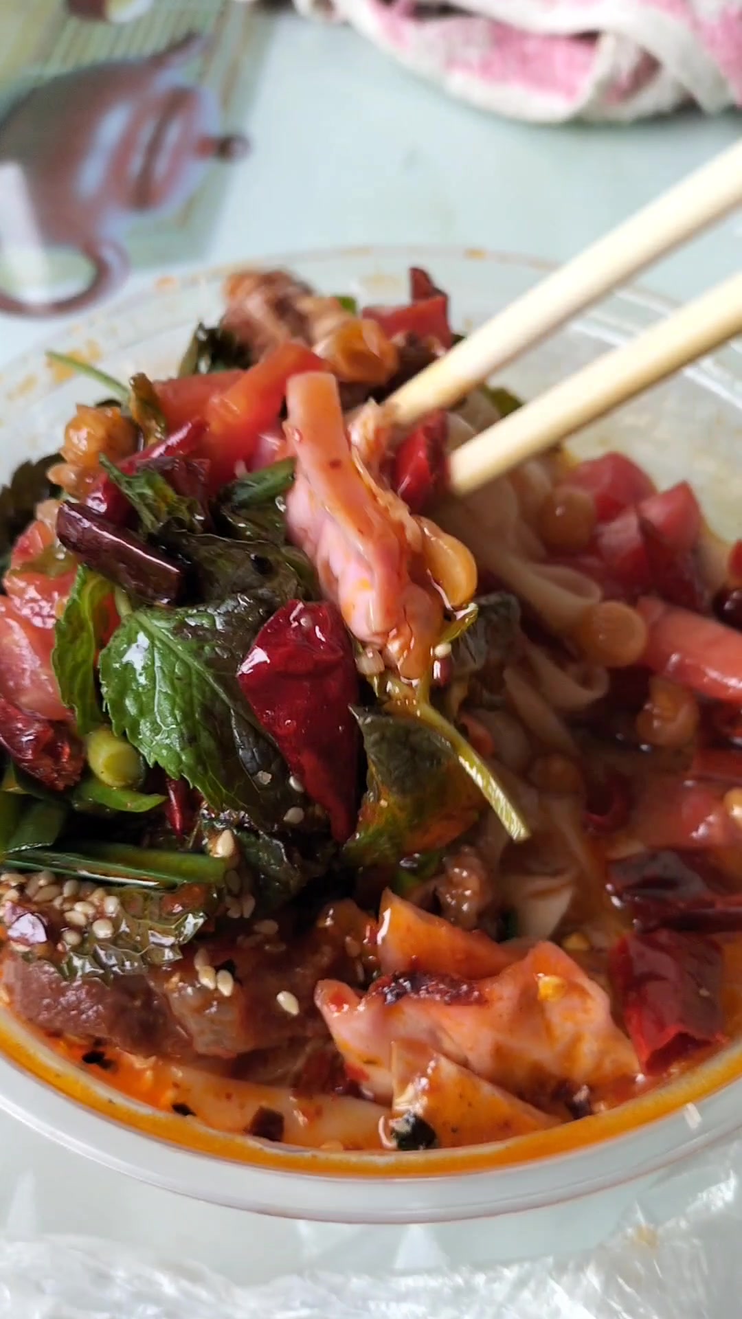 饿了就来一碗牛肉饵丝,超级无敌巨好吃