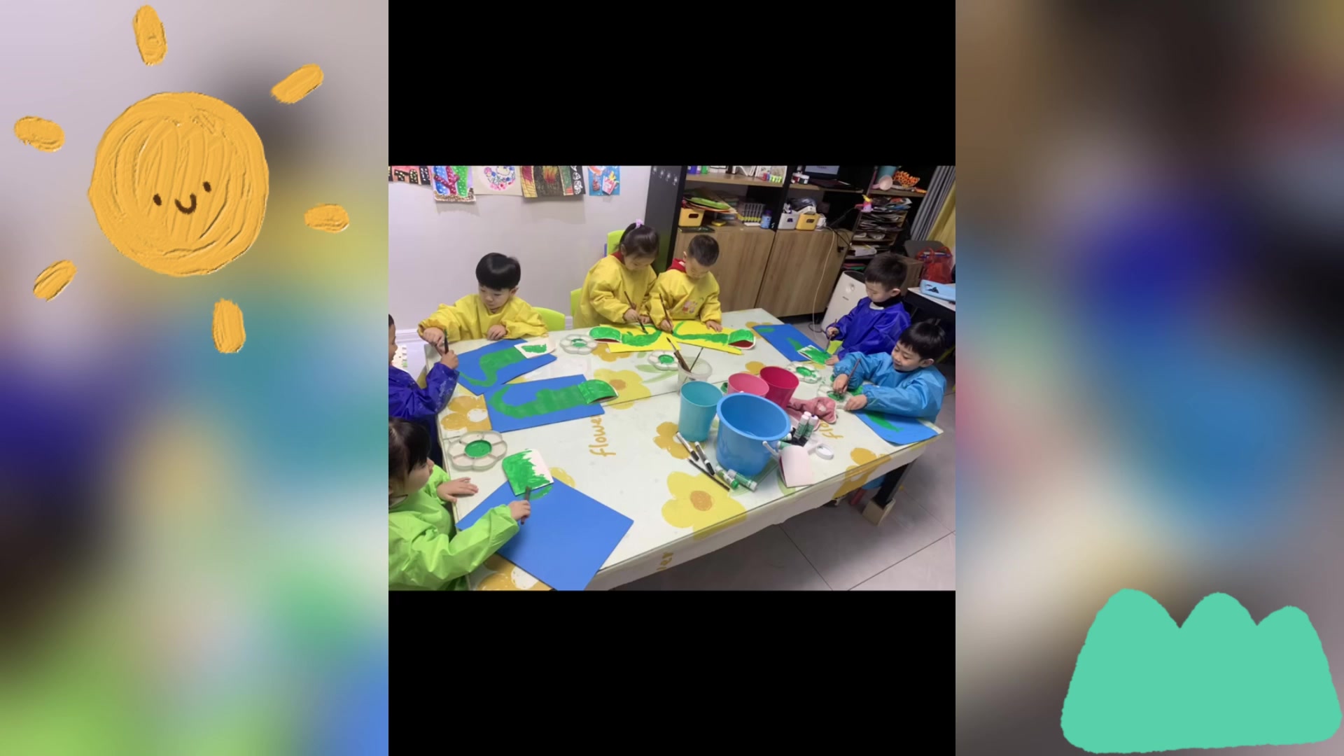 大嘴巴鳄鱼“哇呜”叫,创意美术乐趣多