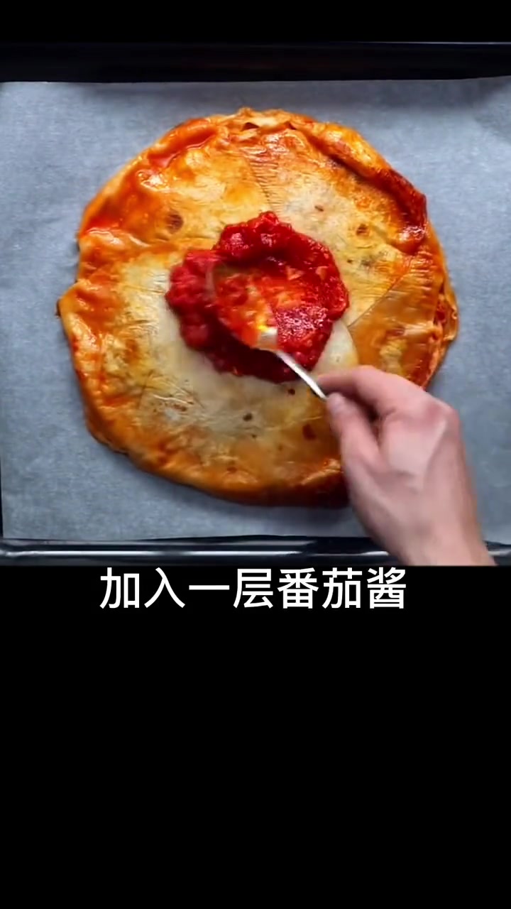 家庭版香肠自制披萨!超级解馋