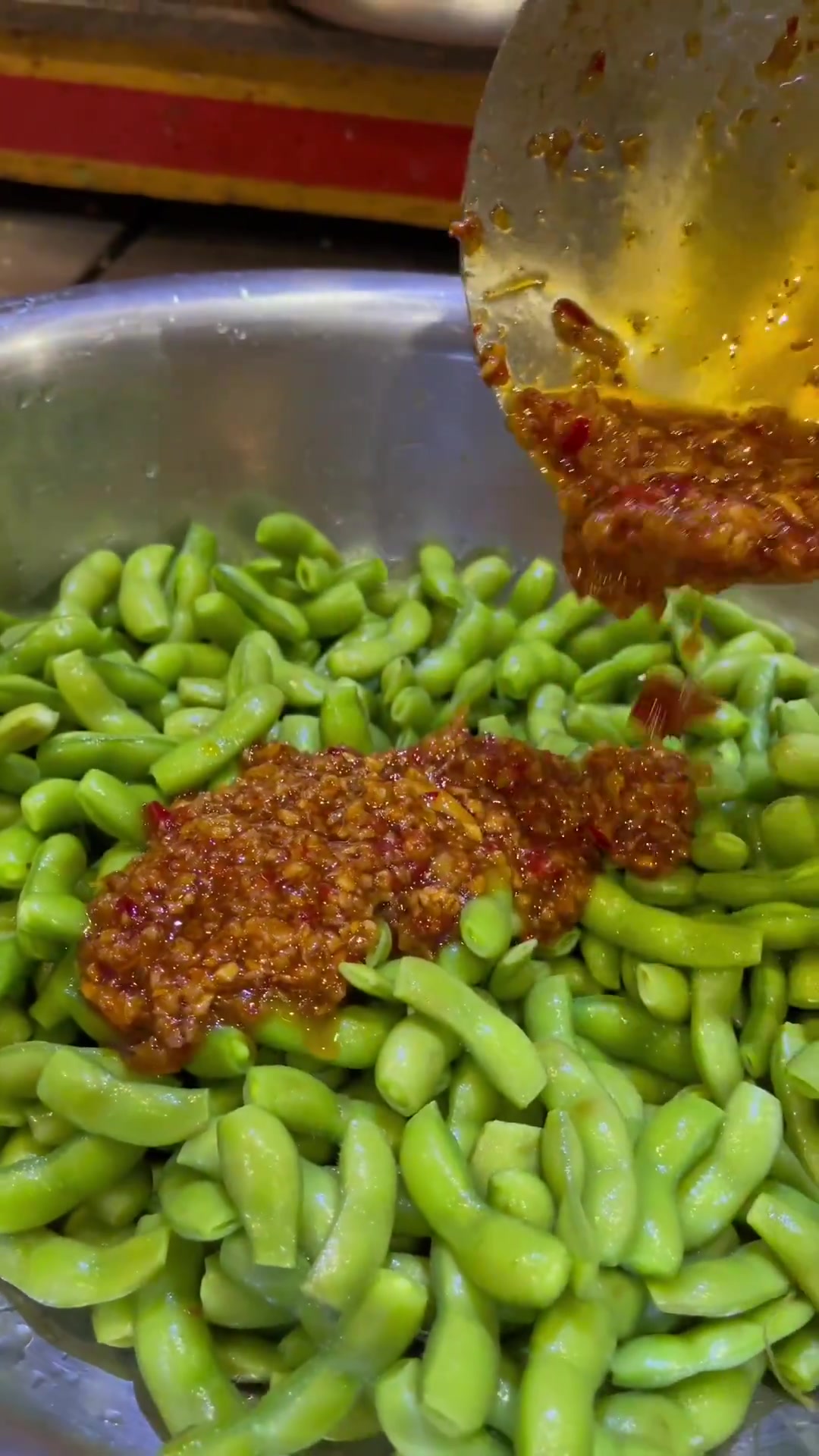 2020年获奖菜品:蒜香毛豆